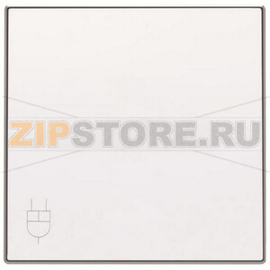 Накладка розетки, альпийский белый ABB 955.20 