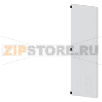 SIVACON, door half, left, with ventilation openings, IP40, H: 2200 mm, W: 600 mm, RAL 7035, Protection class 1 Siemens 8MF1260-2UT25-2BA2