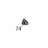 Sticker (heat caution) Sato CG408DT