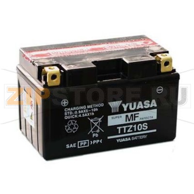 YUASA TTZ10S (YTZ10S) Мото аккумулятор Yuasa TTZ10S (YTZ10S) Напряжение АКБ: 12VЕмкость АКБ: 8,6Ah