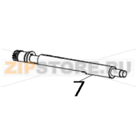 Peel-off roller assy TSC PEX-1221
