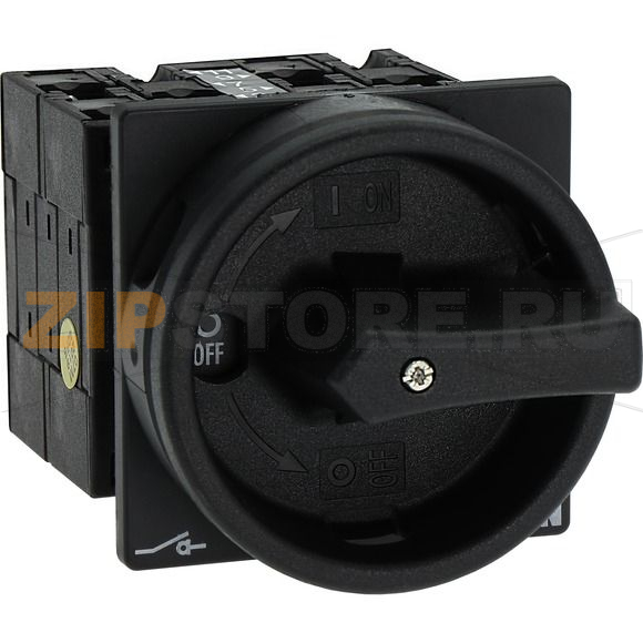 Выключатели главные, 3-полюсн. + N, 32 A, 90° Eaton T3-3-8901/EA/SVB-SW 