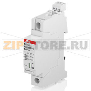 УЗИП OVR T2-T3 20-440 P TS QS ABB 2CTB803871R1300 