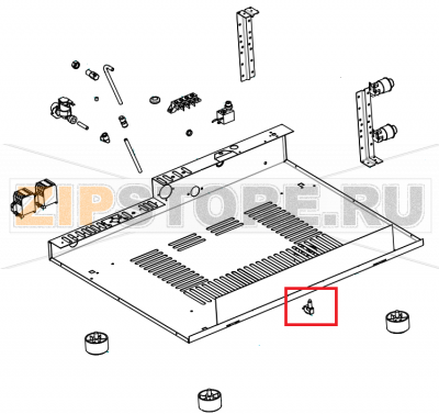 Микропереключатель 16(4)a 250в Tecnoeka EKF 464    Микропереключатель 16(4)a 250в Tecnoeka EKF 464Запчасть на сборочном чертеже под номером:&nbsp;01200890Название запчасти на итальянском языке:&nbsp;Микропереключатель 16(4)a 250в Tecnoeka EKF 464