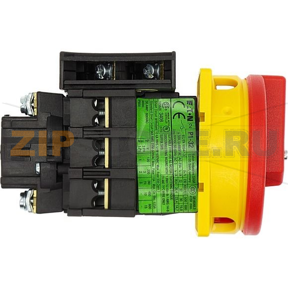 Выключатели главные, P1, 32 A, 3-полюсн Eaton P1-32/EA/SVB/HI11 