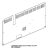 Stainless steel back panel Unox XVC 304