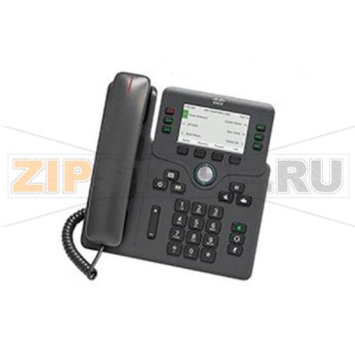 IP-телефон 2xGE (PoE), 6xSIP, 480x272 пкс Cisco CP-6871-3PCC-K9= 