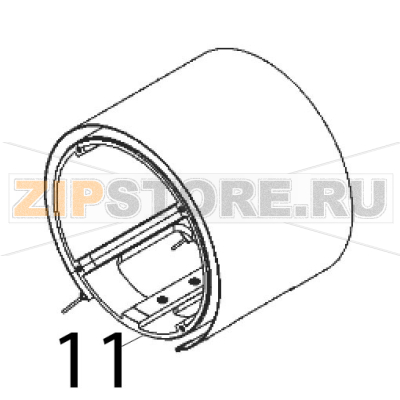Carcassa vent. Sirman TC 12 E Carcassa vent. Sirman TC 12 EЗапчасть на деталировке под номером: 11