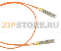 Hyperline FC-D2-504-LC/PR-LC/PR-H-3M-LSZH-MG Патч-корд волоконно-оптический (шнур) MM 50/125(OM4), LC-LC, duplex, LSZH, 3 м