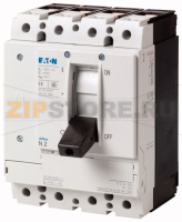 Выключатель-разъединитель, 250А, 4 полюса, 2 позиции Eaton PN2-4-250