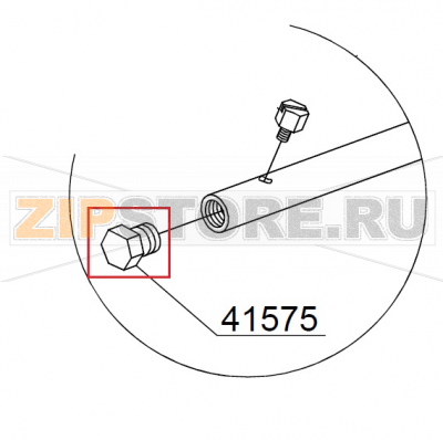 Rinse arm plug DIHR GS 50 Rinse arm plug DIHR GS 50Запчасть на деталировке под номером: 41575Название запчасти на английском языке: Rinse arm plug DIHR GS 50
