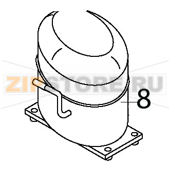 Compressor 110/115V 60 Hz Brema DSS 42 Compressor 110/115V 60 Hz Brema DSS 42Запчасть на деталировке под номером: 8Название запчасти Brema на английском языке: Compressor 110/115V 60 Hz DSS 42.