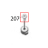 Pan head p tight screw Sato CL4NX