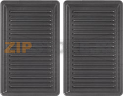 PLAQUE 2 GRILL PANINI SNACK COLLEC CROQU 