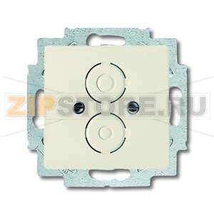 Накладка с суппортом для разъёмов BNC и TNC, слоновая кость ABB 2CKA001710A3148 