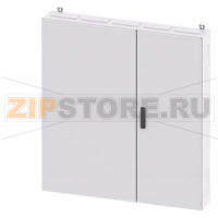 ALPHA 400, wall-mounted cabinet, IP55, Protection class 2, H: 1400 mm, W: 1300 mm, T: 210 mm, RAL 9016 Siemens 8GK1133-7KA52