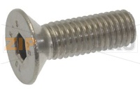 VITE A TESTA SVASATA PIANA M8x25