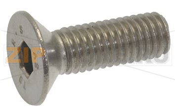 VITE A TESTA SVASATA PIANA M8x25 