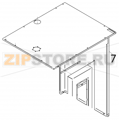 Right panel advance elec. Fagor AE-101 Right panel advance elec. Fagor AE-101Запчасть на деталировке под номером: 7Название запчасти Fagor на английском языке: Right panel advance elec. AE-101.