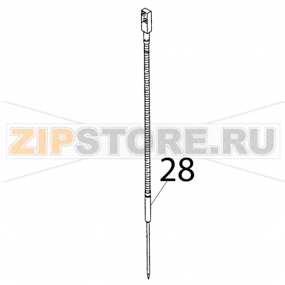 Core probe Fagor HMM-6/11 Core probe Fagor HMM-6/11Запчасть на деталировке под номером: 28Название запчасти Fagor на английском языке: Core probe HMM-6/11.