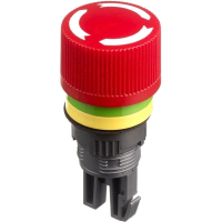 Кнопка аварийной остановки, красная, желтая, зеленая, 1 шт APEM A01ES-D