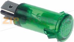 СИГНАЛЬНАЯ ЛАМПОЧКА ЗЕЛЕНАЯ 230В 