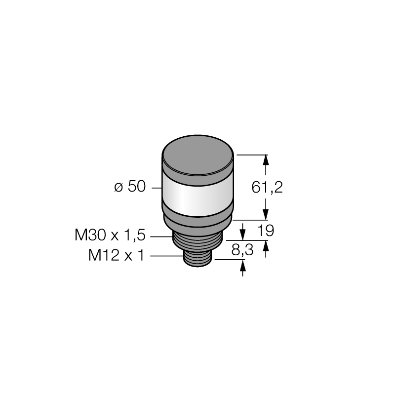 Индикатор многофункциональный, одноцветный Turck TL50WQ 