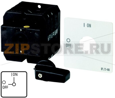 Переключатель вкл/выкл, T5, 100 A, 3 модуля, 6-полюсн Eaton T5-3-8342/X 