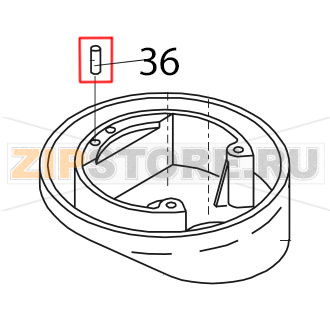 Groov pin ø8x24 Bear Varimixer AR80 VL-1S Groov pin ø8x24 Bear Varimixer AR80 VL-1SЗапчасть на деталировке под номером: 36