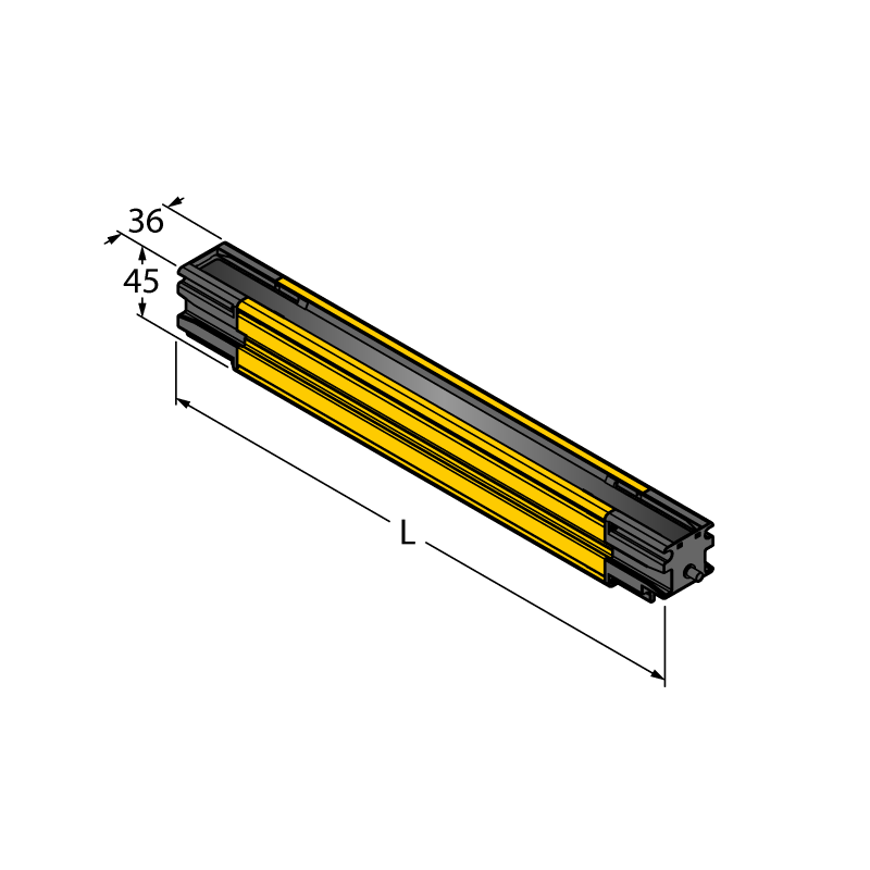 Завеса безопасности световая (приемник) Turck SLLCR40-630-S 