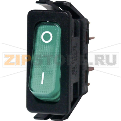 Переключатель клавишный 250 В/AC, 16 А, 1 x вкл/выкл, 1 шт Arcolectric C6003ALNAD 
