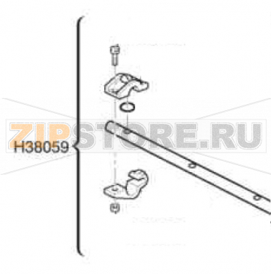 Rinse arm Comenda GFS 90 Rinse arm Comenda GFS 90Запчасть на деталировке под номером: H38059Название запчасти на английском языке: Rinse arm Comenda GFS 90
