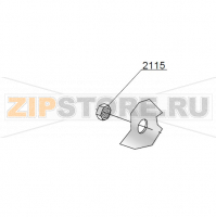 Шестигранная гайка средняя М8 DIHR DW014