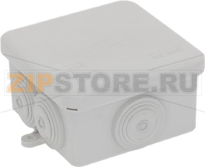 РАЗВЕТВИТЕЛЬНАЯ КОРОБКА  80X80X45 ММ 