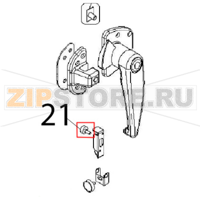 Frame pin Angelo Po FC1011G Frame pin Angelo Po FC1011GЗапчасть на деталировке под номером: 21