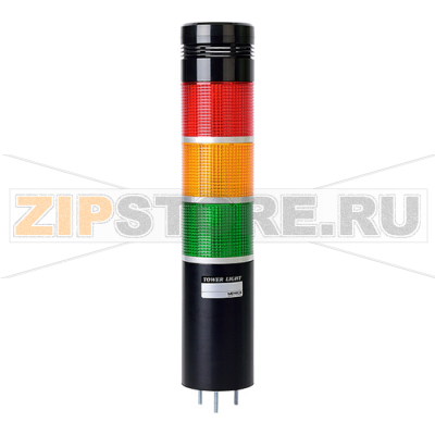 Колонна сигнальная, светодиодная, алюминиевая, Ø: 86 мм Autonics ML8M-B3FF-RYG 