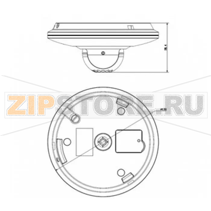 IP-камера Dahua DH-IPC-HDPW4100FP-WPT 