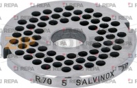 РЕШЕТКА ИЗ НЕРЖ.СТАЛИ МОД.R70/12/5 УНГЕР