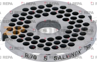 РЕШЕТКА ИЗ НЕРЖ.СТАЛИ МОД.R70/12/5 УНГЕР 