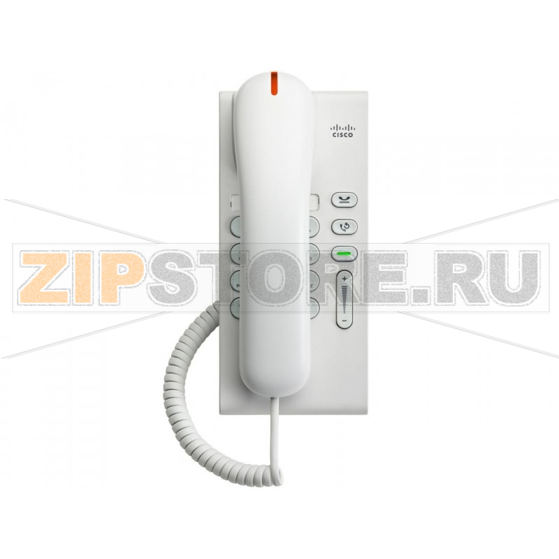 IP-телефон 48 В/DC, 1xFE (PoE), 1 линия, SIP/SCCP, без LCD Cisco CP-6901-W-K9 