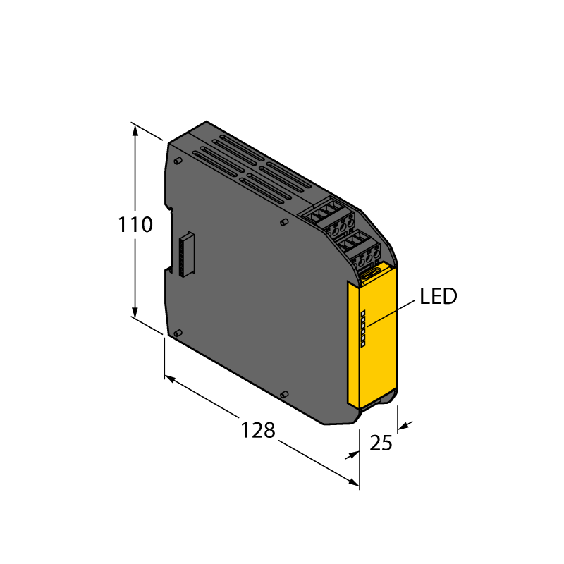 Модуль выхода сигнала безопасности Turck XS4SO 