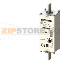 ПРЕДОХРАНИТЕЛЬ PV 63A 1500V D. C. GPV ТР 1XL ДЛЯ ФОТОВОЛЬТАИЧЕСКИХ ПРИМЕНЕНИЙ Siemens 3NE1218-5E