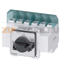 ГЛАВНЫЙ ВЫКЛЮЧАТЕЛЬ 6-ПОЛЮСНЫЙ IU=25, P/AC-23A ПРИ 400V=9,5KW ПЕРЕДНЕГО КРЕПЛЕНИЯ КРЕПЛЕНИЕ ПО 4 ОТВЕРСТИЯМ РУКОЯТКА ЧЕРНАЯ, ЗАПИРАЕМ. Siemens 3LD2122-3VK11