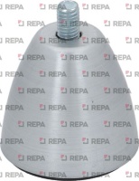 FOOT ALUMINIUM ø 48 mm