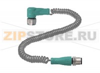 Кабель датчика-исполнительного устройства Connection cable V1-W-0,5/2,5M-PUR-V1-G Pepperl+Fuchs