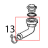 Raccordo di scarico Scotsman B 40