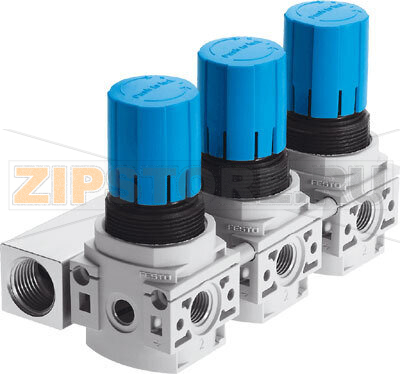 Блок регуляторов давления Festo LRB-1/4-DB-7-O-K3-MINI 