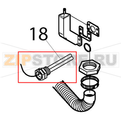 Seating bulb Silanos E1000 Seating bulb Silanos E1000Запчасть на деталировке под номером: 18