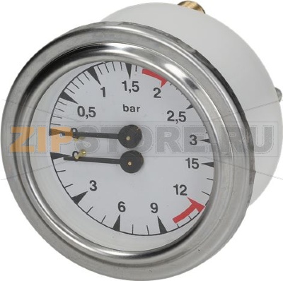 МАНОМЕТР БОЙЛЕРА-НАСОСА Ø 63 ММ 
