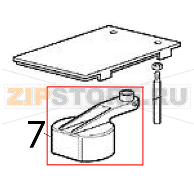 Galleggiante Scotsman BF 80 Galleggiante Scotsman BF 80Запчасть на деталировке под номером: 7